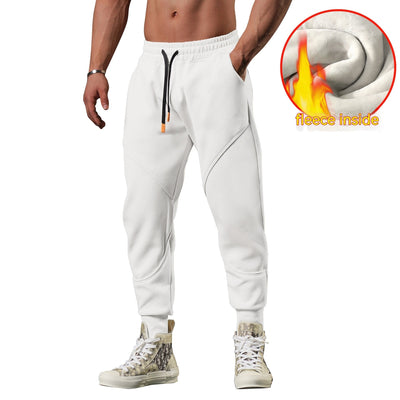 Warm Leisure Outdoor Track Sweatpants Men's Loose Tappered SHOPPORA