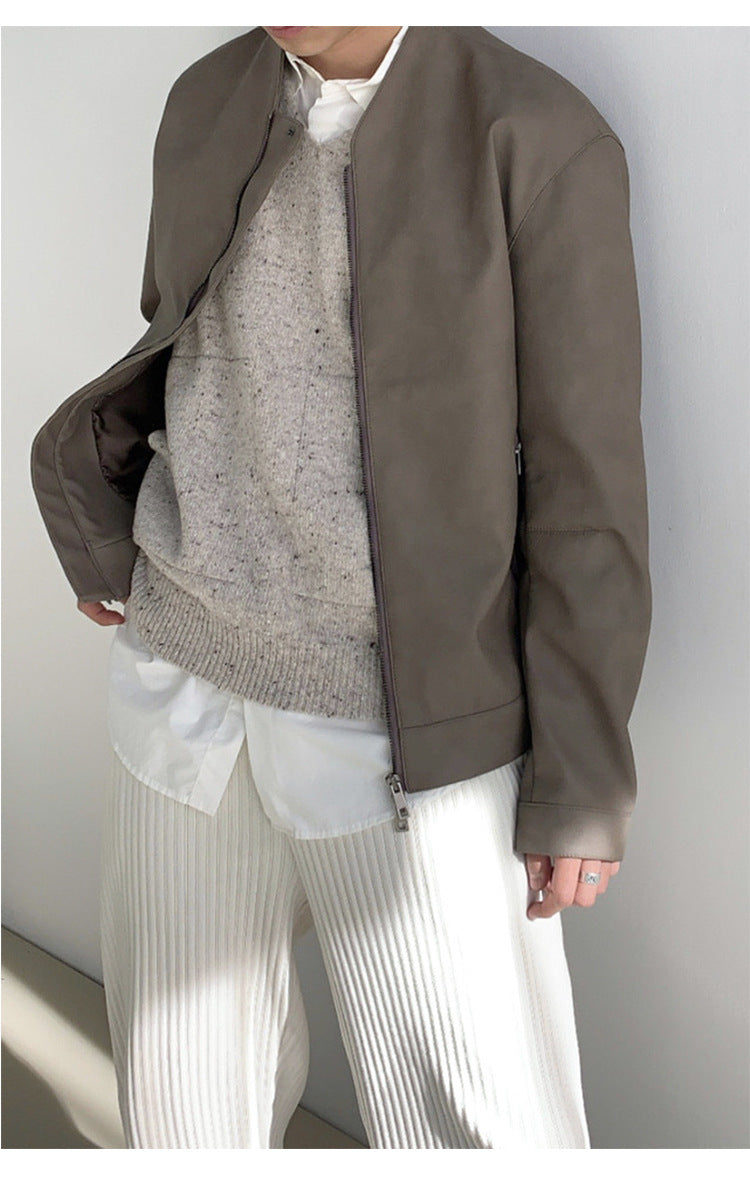 Men's Loose Solid Color Corduroy Ankle-tied Casual Pants SHOPPORA