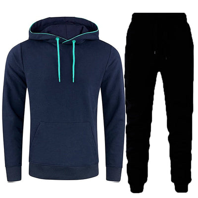 Men's Comfort And Leisure Casual Hooded Pullover Sweater Pocket SHOPPORA