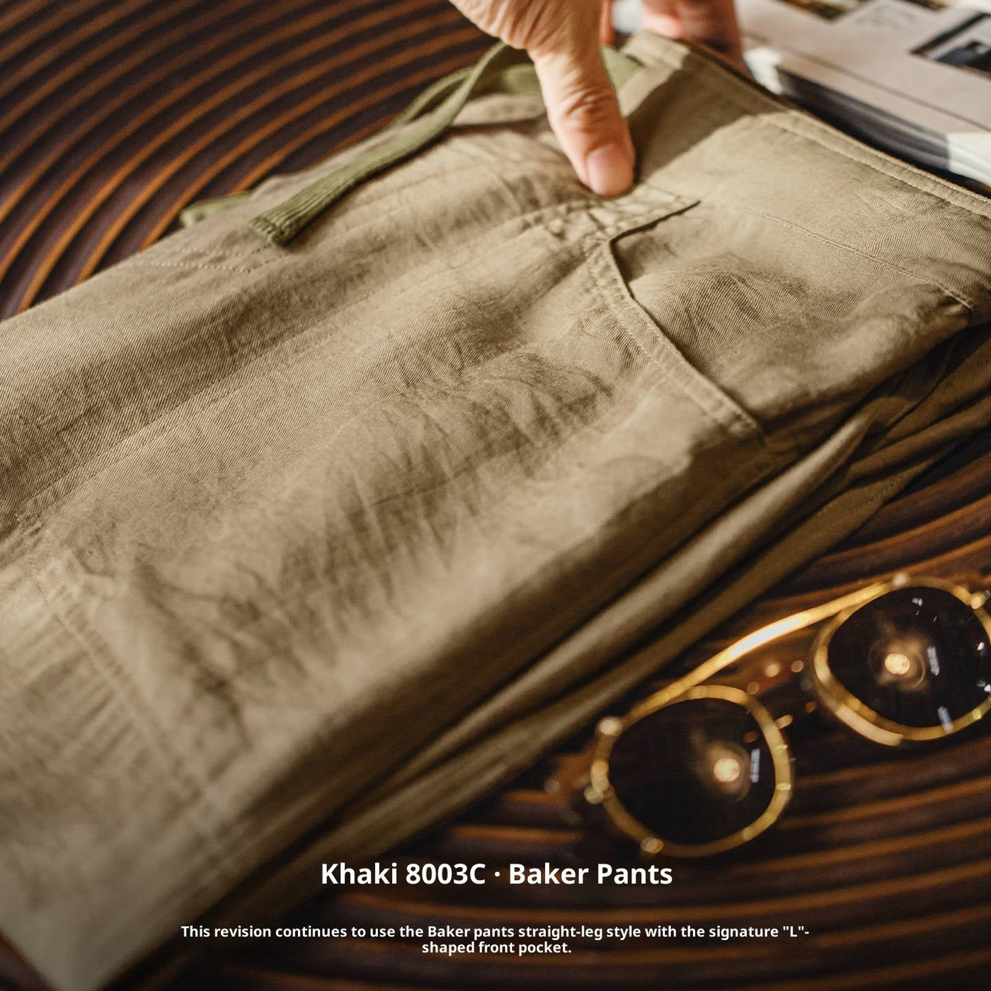 Khaki Baker Pants Old Money Style Thin Draping Linen Long Men's Summer And Autumn SHOPPORA