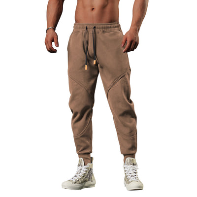 Warm Leisure Outdoor Track Sweatpants Men's Loose Tappered SHOPPORA