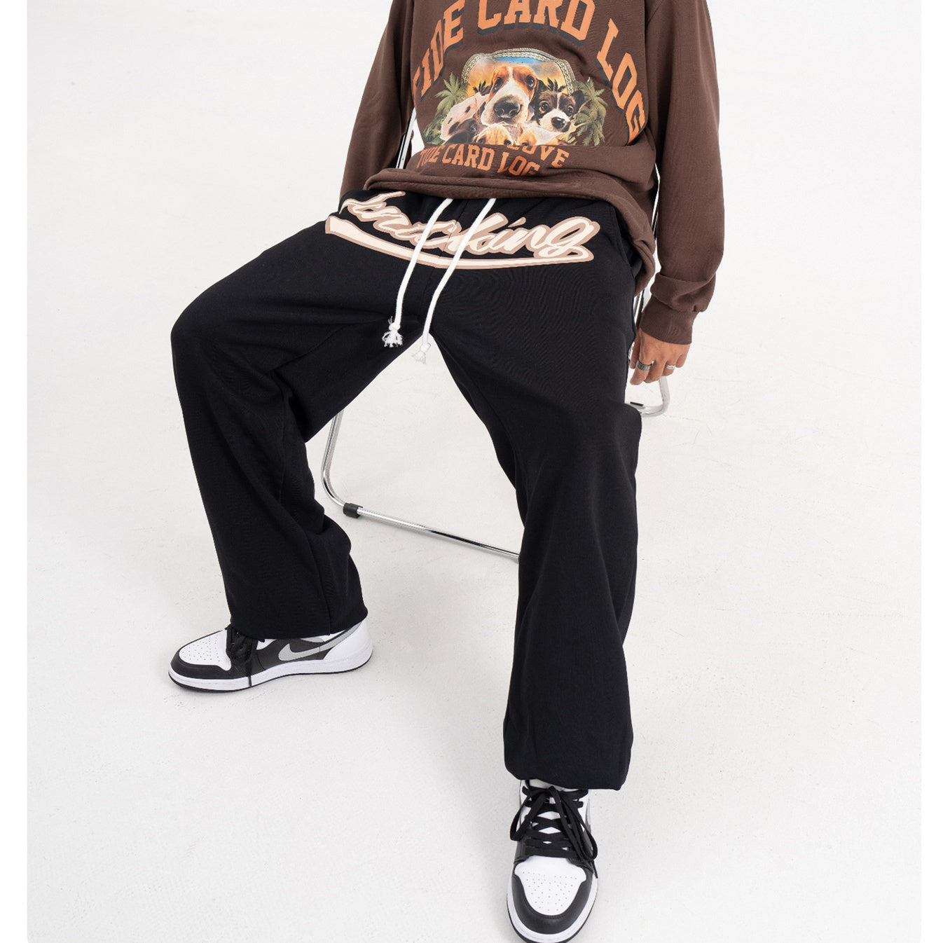 Versatile And Casual Street Hip-hop American Sweatpants SHOPPORA