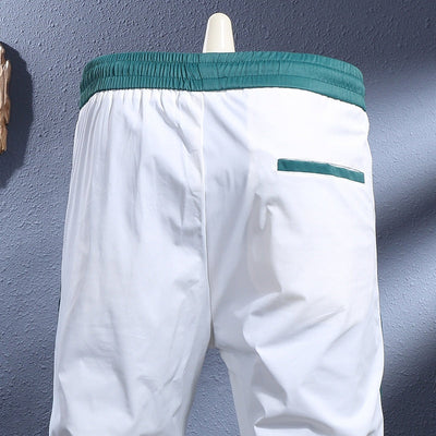 Ice Silk Breathable Stretch Slim-fitting Ankle-tied Skinny Sports Pants SHOPPORA