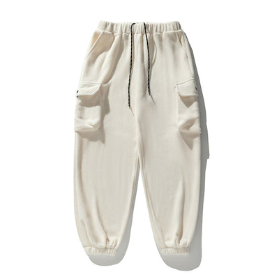 Polar Fleece Loose Sports Workwear Sweatpants SHOPPORA
