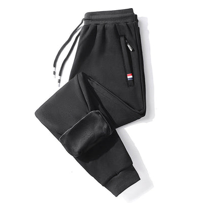 Men's Casual Loose Straight-leg Cotton Sweatpants SHOPPORA