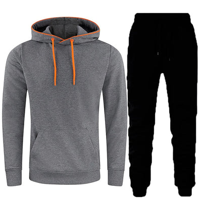 Men's Comfort And Leisure Casual Hooded Pullover Sweater Pocket SHOPPORA