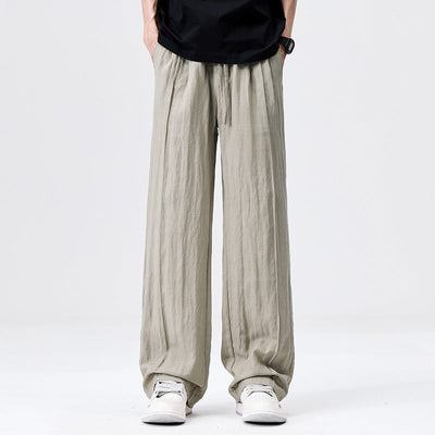 New Men's Summer Tencel Lyocell Breathable Sports Pants SHOPPORA