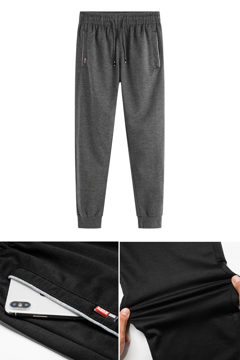 Sweatpants Korean Version Of The Trend Of The New Slim Winter Pants With Small Feet And Mouth Trousers SHOPPORA