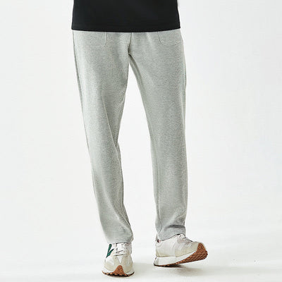 Knitted Long-staple Cotton Yarn Waffle Sweatpants SHOPPORA