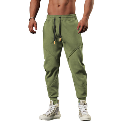 Warm Leisure Outdoor Track Sweatpants Men's Loose Tappered SHOPPORA