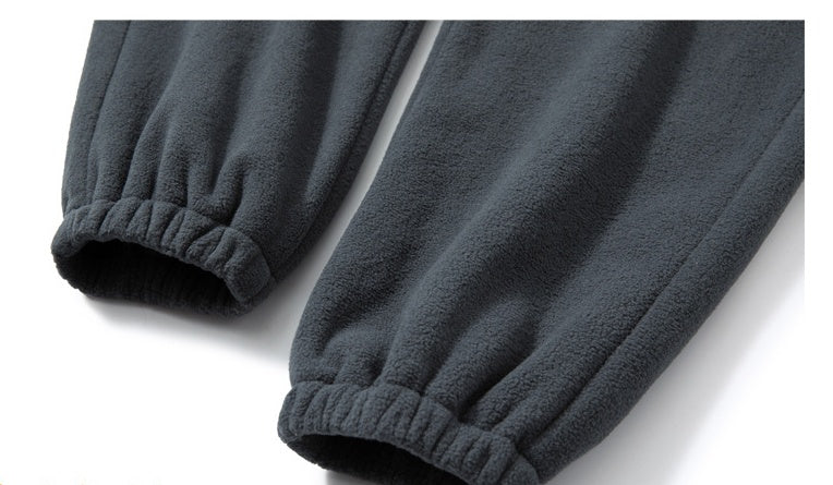 Fleece And Thick Sweatpants For Men's Fashion Loose SHOPPORA