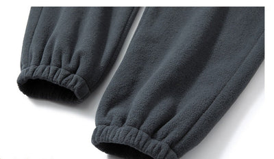 Fleece And Thick Sweatpants For Men's Fashion Loose SHOPPORA