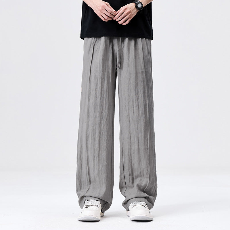 New Men's Summer Tencel Lyocell Breathable Sports Pants SHOPPORA