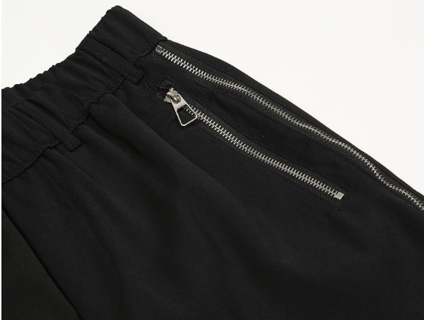 Sweatpants Zipper Leopard Print Casual Boys Loose Straight Sports Pants SHOPPORA