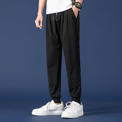 Nine Point Drawstring Wide Leg Sweatpants SHOPPORA
