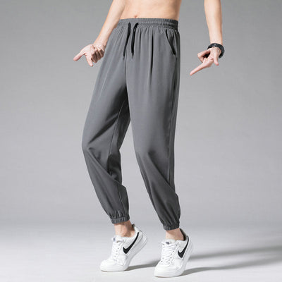 Nine Point Drawstring Wide Leg Sweatpants SHOPPORA
