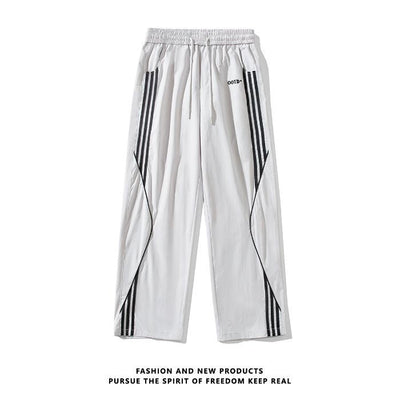 Thin Ice Silk Outdoor Work Clothes Straight Casual Pants SHOPPORA