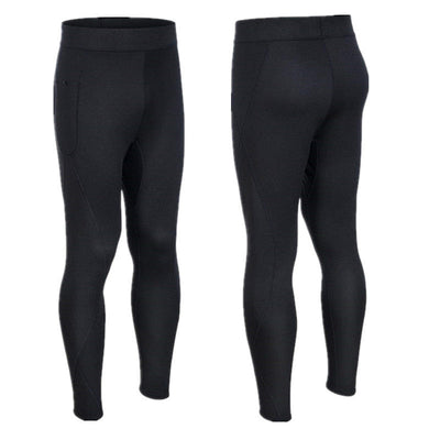 Neoprene Men's Sweatpants Running Black SHOPPORA