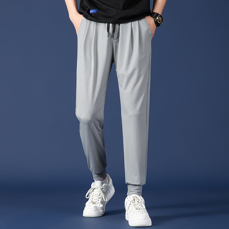 Nine Point Drawstring Wide Leg Sweatpants SHOPPORA