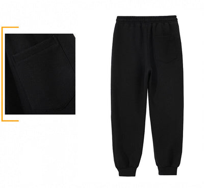 Fleece Men's Sweatpants Fashion Plus Size Sports SHOPPORA