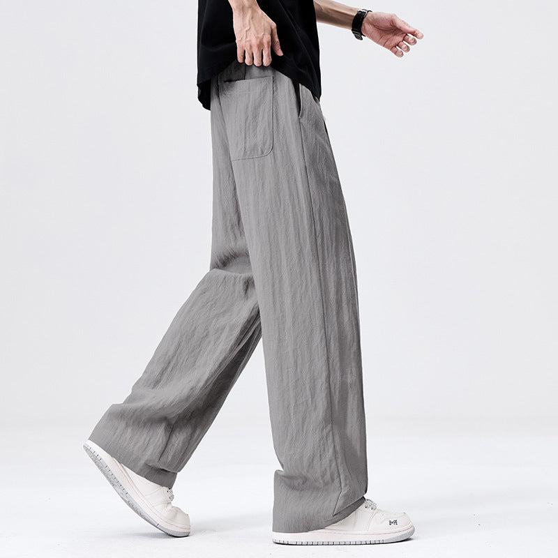 New Men's Summer Tencel Lyocell Breathable Sports Pants SHOPPORA