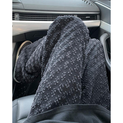 Cool And Stylish Streetwear Jacquard Full-print Jeans SHOPPORA