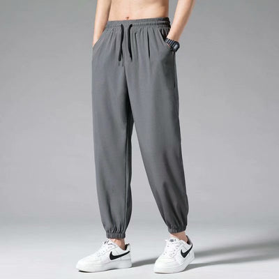 Nine Point Drawstring Wide Leg Sweatpants SHOPPORA