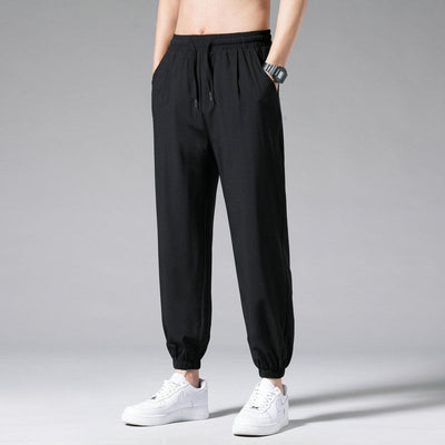 Nine Point Drawstring Wide Leg Sweatpants SHOPPORA