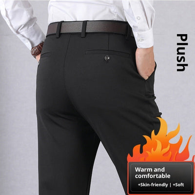 Elastic Dad Suit Trousers For Middle-aged And Elderly People SHOPPORA