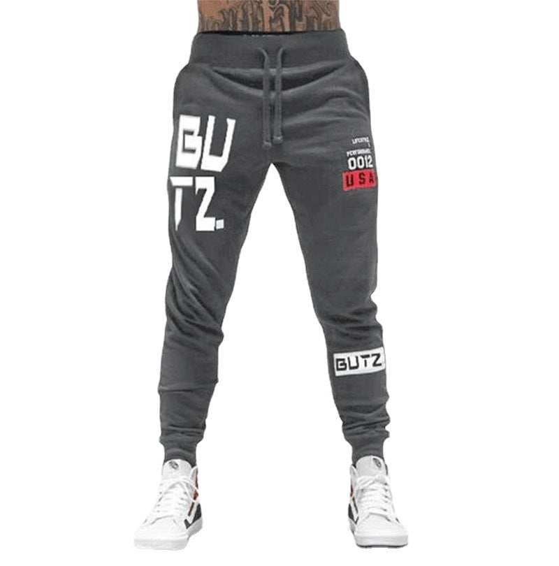 European And American Trend With Fleece Sweatpants Men SHOPPORA