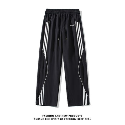 Thin Ice Silk Outdoor Work Clothes Straight Casual Pants SHOPPORA