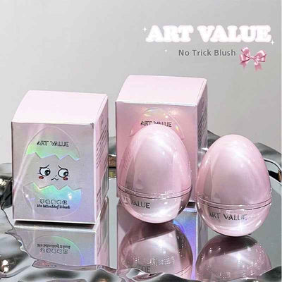 Low Saturation Gray Powder Repair Makeup Tender Rouge Solid Cosmetic Egg
