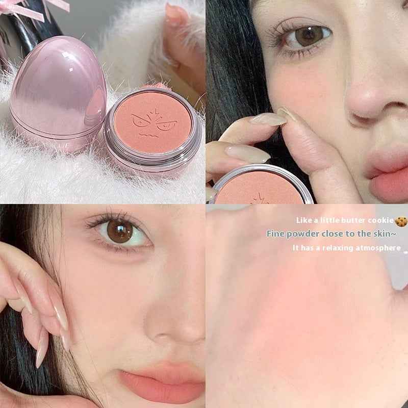 Low Saturation Gray Powder Repair Makeup Tender Rouge Solid Cosmetic Egg