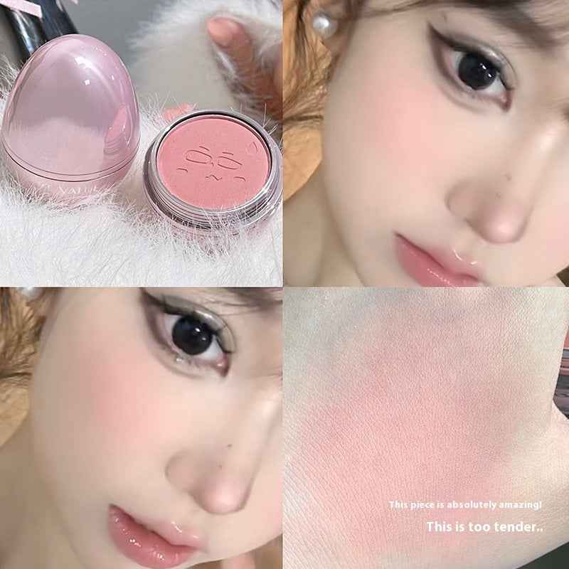 Low Saturation Gray Powder Repair Makeup Tender Rouge Solid Cosmetic Egg