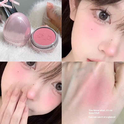 Low Saturation Gray Powder Repair Makeup Tender Rouge Solid Cosmetic Egg