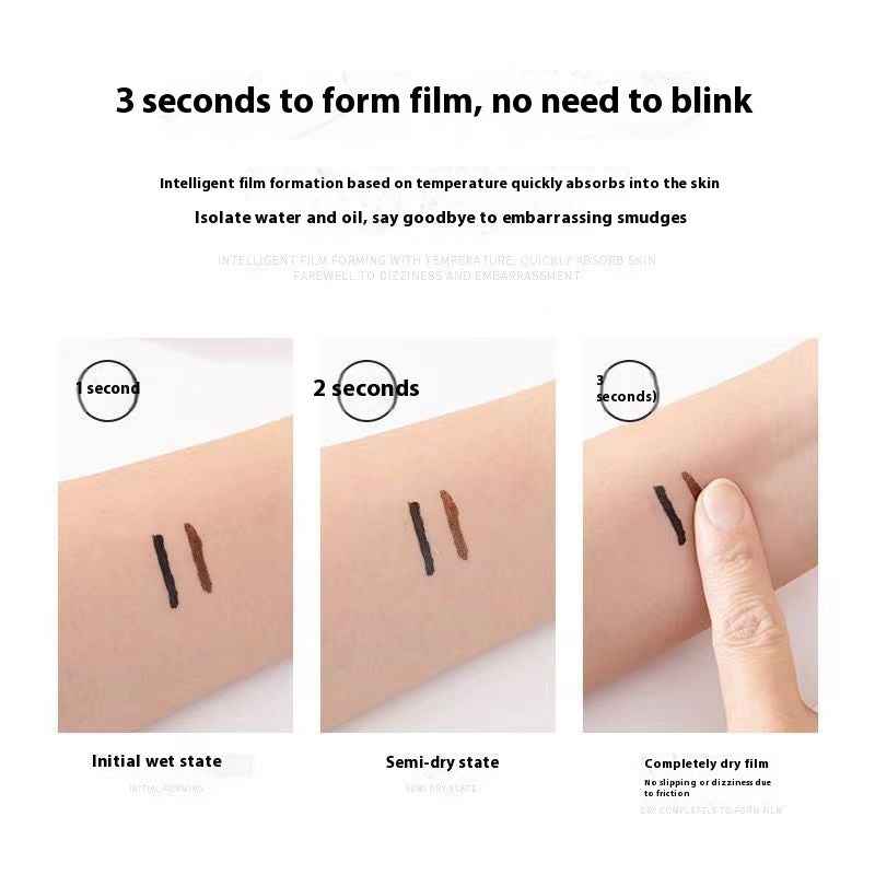 Cat's Paw Eyeliner Waterproof And Sweat-proof Long Lasting Non Smudge Ultra-fine Fine Head