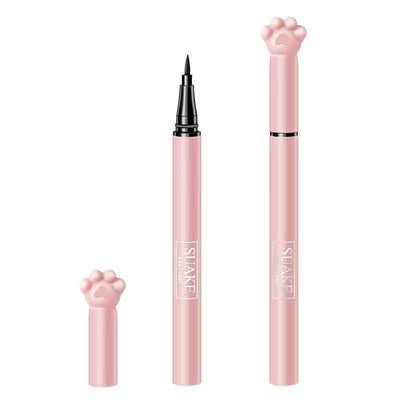 Cat's Paw Eyeliner Waterproof And Sweat-proof Long Lasting Non Smudge Ultra-fine Fine Head
