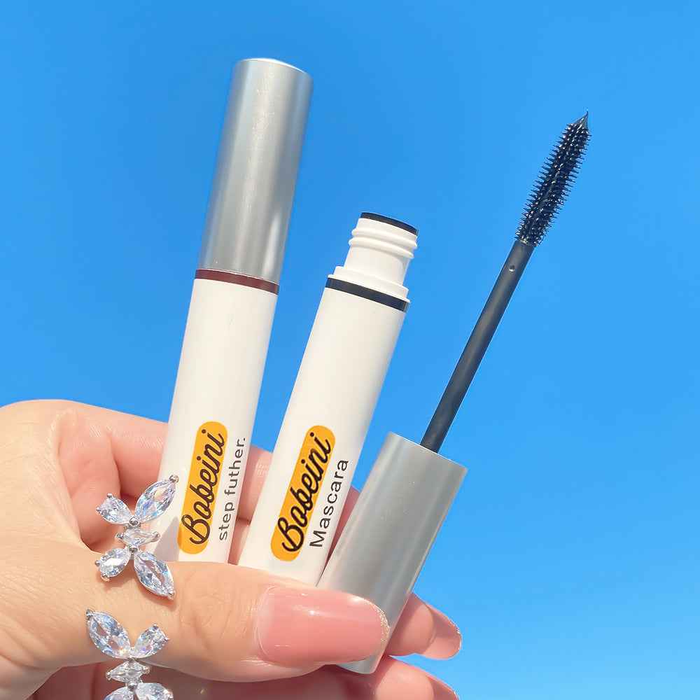 Color Mascara Waterproof Long Thick Curl Not Easy To Makeup