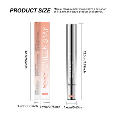 6 Colors Multifunctional Cosmetic Brush Liquid Highlight Blush Stick