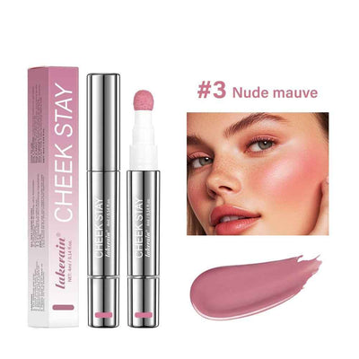 6 Colors Multifunctional Cosmetic Brush Liquid Highlight Blush Stick