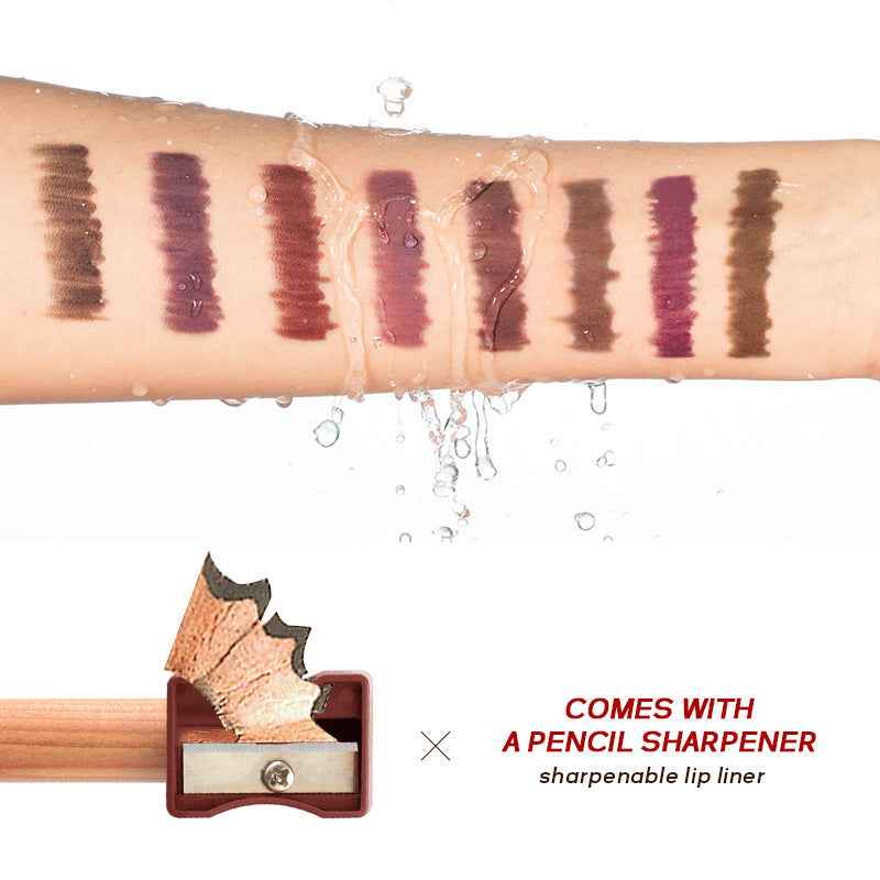 Matte 8 Colors Lip Liner Hook Line Lipstick Beauty Makeup