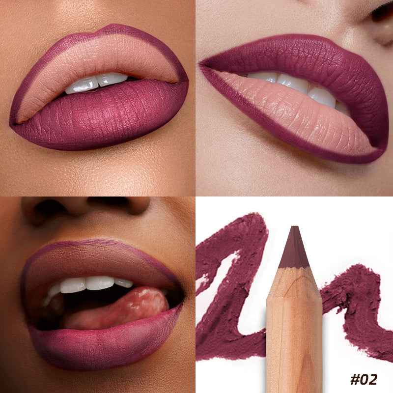 Matte 8 Colors Lip Liner Hook Line Lipstick Beauty Makeup