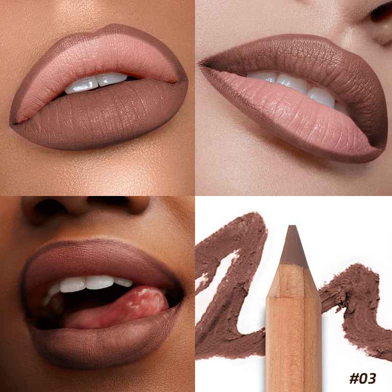 Matte 8 Colors Lip Liner Hook Line Lipstick Beauty Makeup