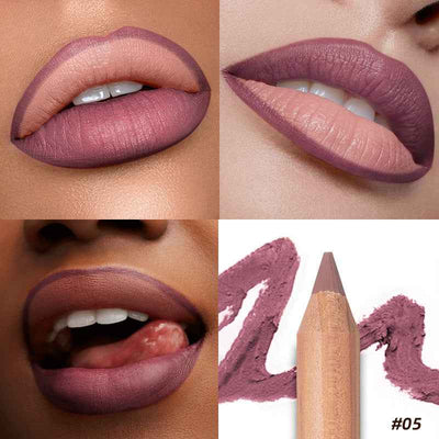 Matte 8 Colors Lip Liner Hook Line Lipstick Beauty Makeup