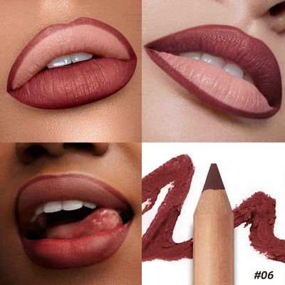 Matte 8 Colors Lip Liner Hook Line Lipstick Beauty Makeup