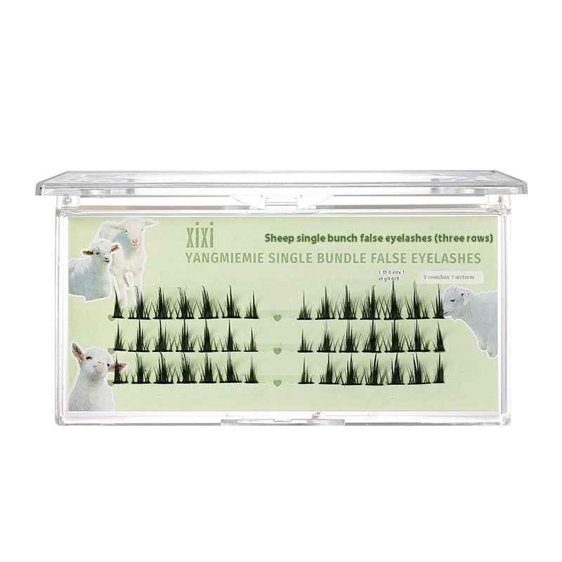 Trilogy False Cat Ears Lower Eyelashes Segmented