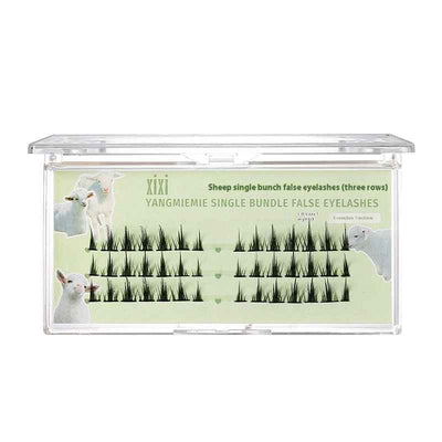 Trilogy False Cat Ears Lower Eyelashes Segmented