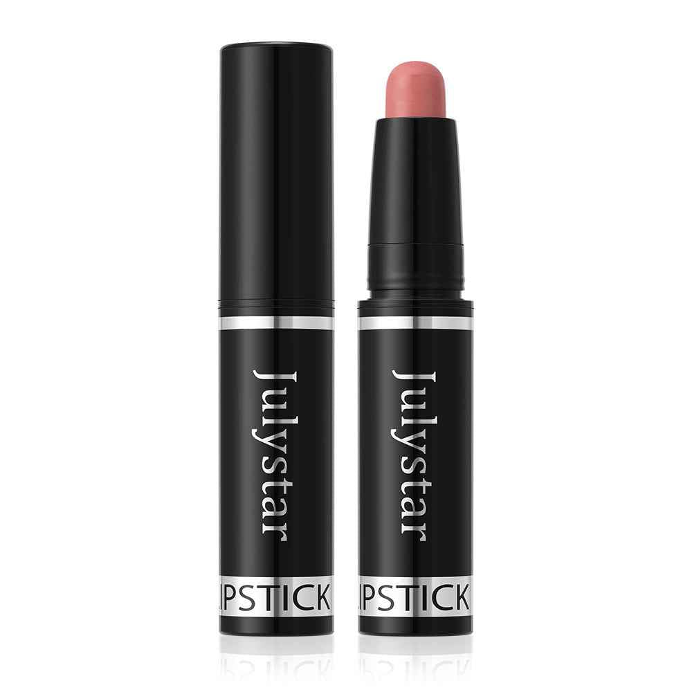 Matte Finish Makeup Lipstick Rotating Velvet Lasting No Stain On Cup