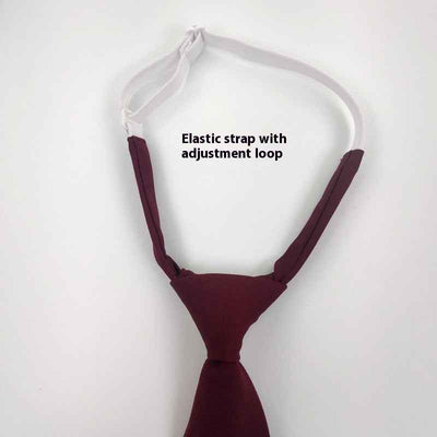 Solid Color Navy Blue Tie Men's Tie