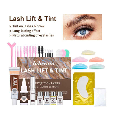 Hot Dyeing Two-in-one Eyelash Eyebrow Cream Suit